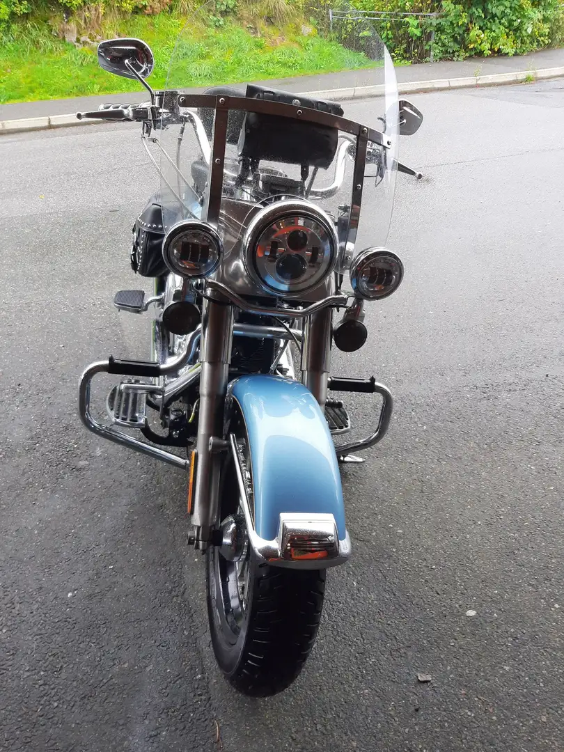 Harley-Davidson Heritage Softail Classic Blau - 2