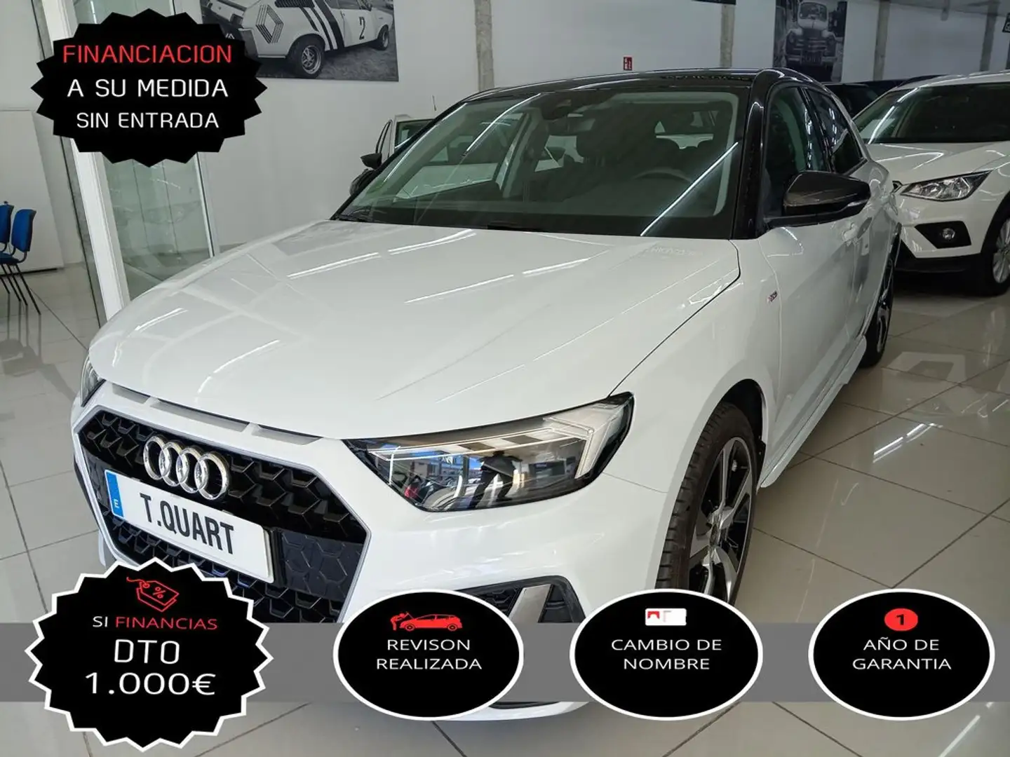 Audi A1 Sportback 25 TFSI Adrenalin Blanco - 1