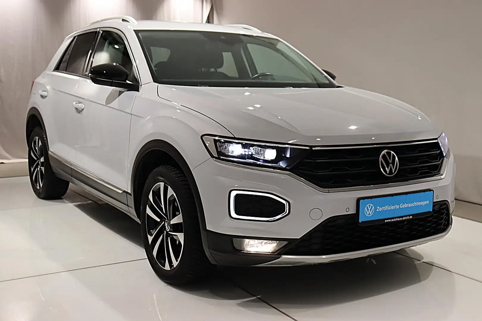 Volkswagen T-Roc 1.5 TSI UNITED LED NAVI KAMERA SHZ BT PDC Klima Argent - 2