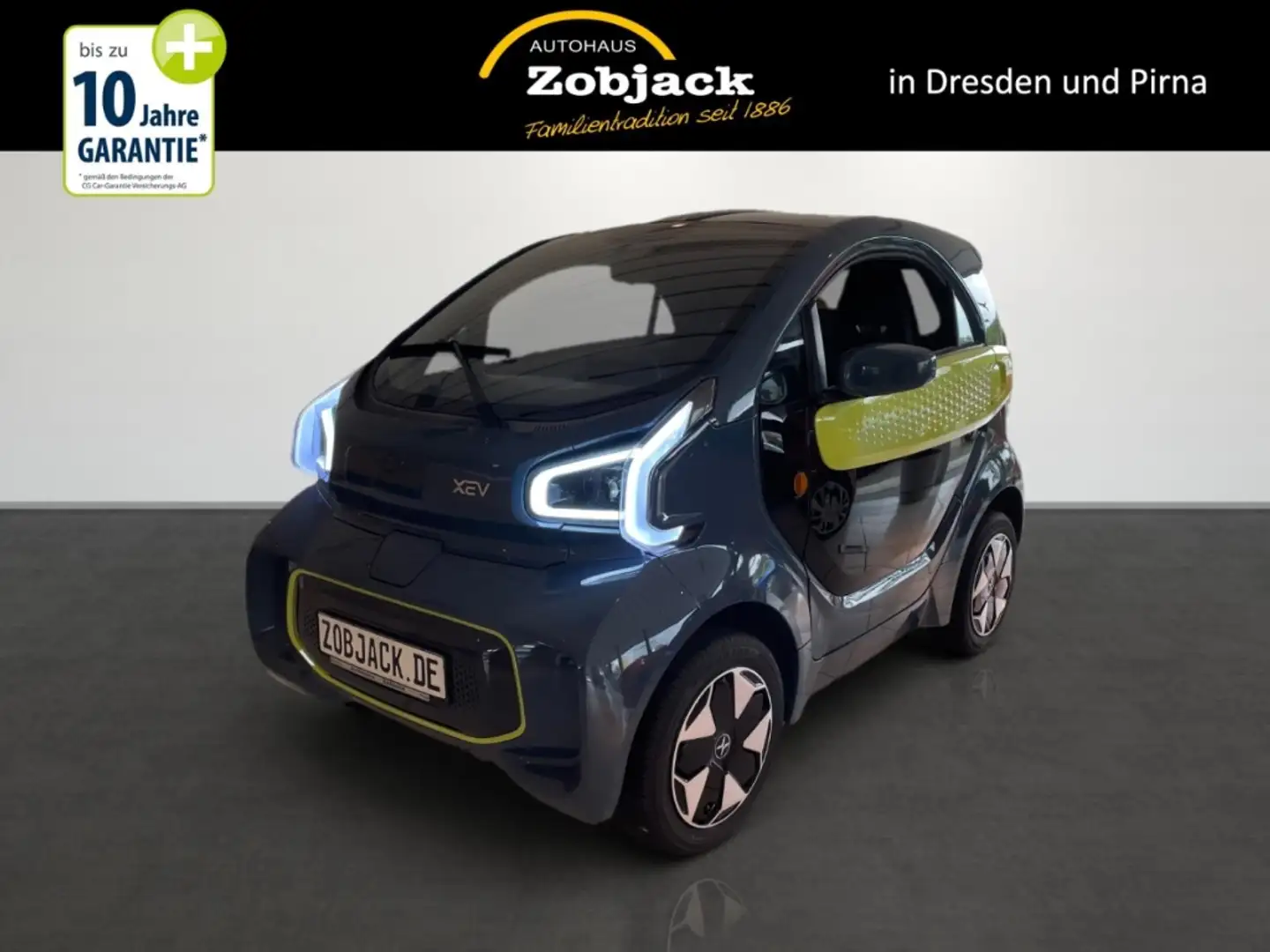 XEV Yoyo Glasdach, Klima, 80KM/H, LED, 15kW Azul - 1