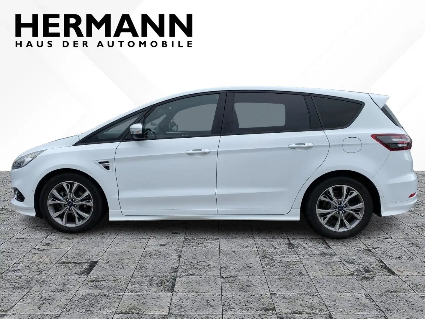 Ford S-Max 2.0 TDCi ST-Line AHK*CAM*LED*NAVI*SHZ*SYNC Weiß - 2