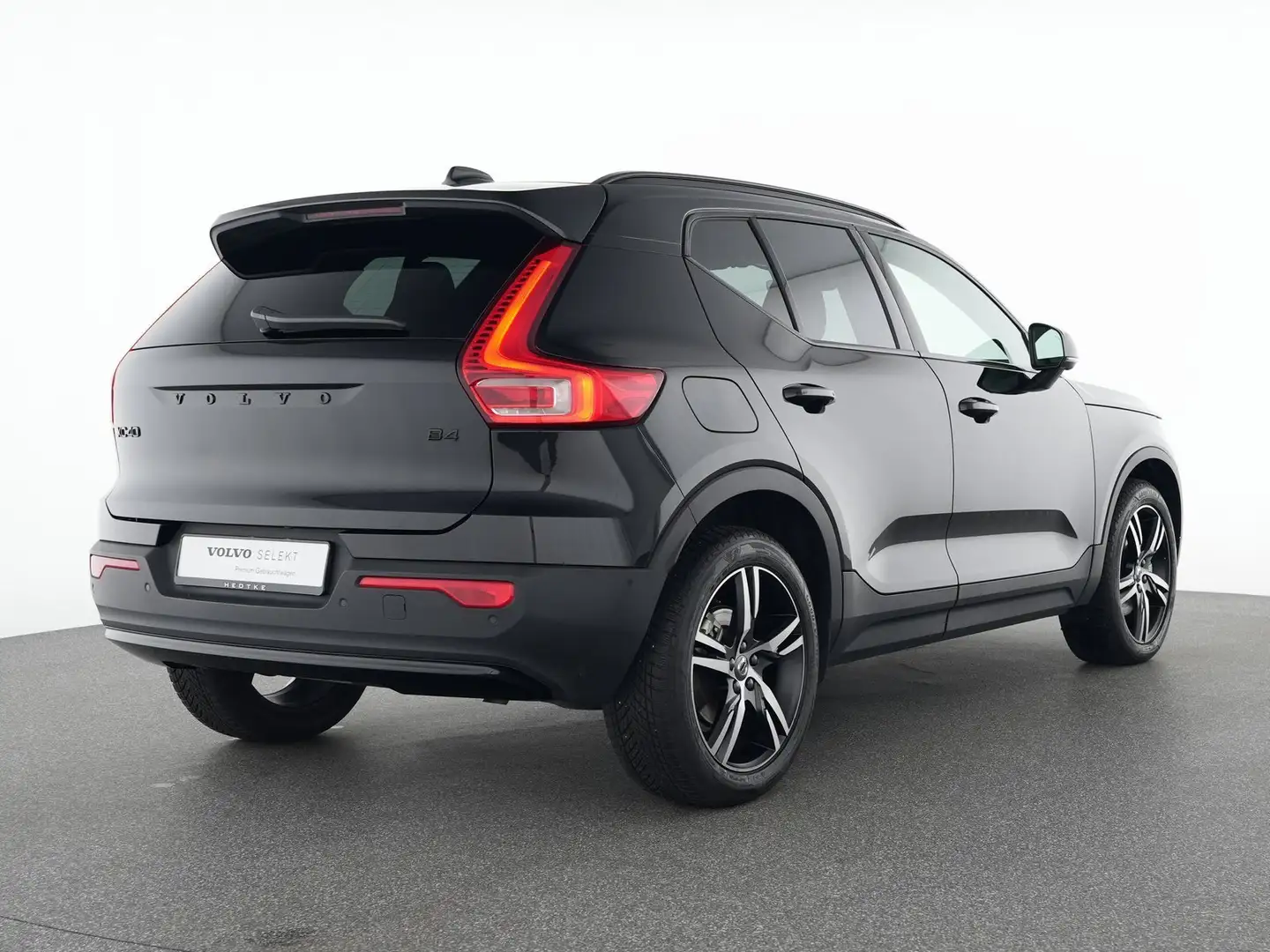 Volvo XC40 B4 Ultra Black Edition 20"+PIXEL-LED+360° Noir - 2