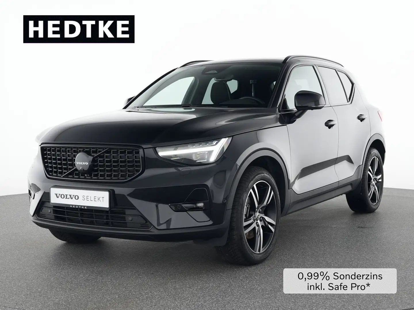 Volvo XC40 B4 Ultra Black Edition 20"+PIXEL-LED+360° Noir - 1