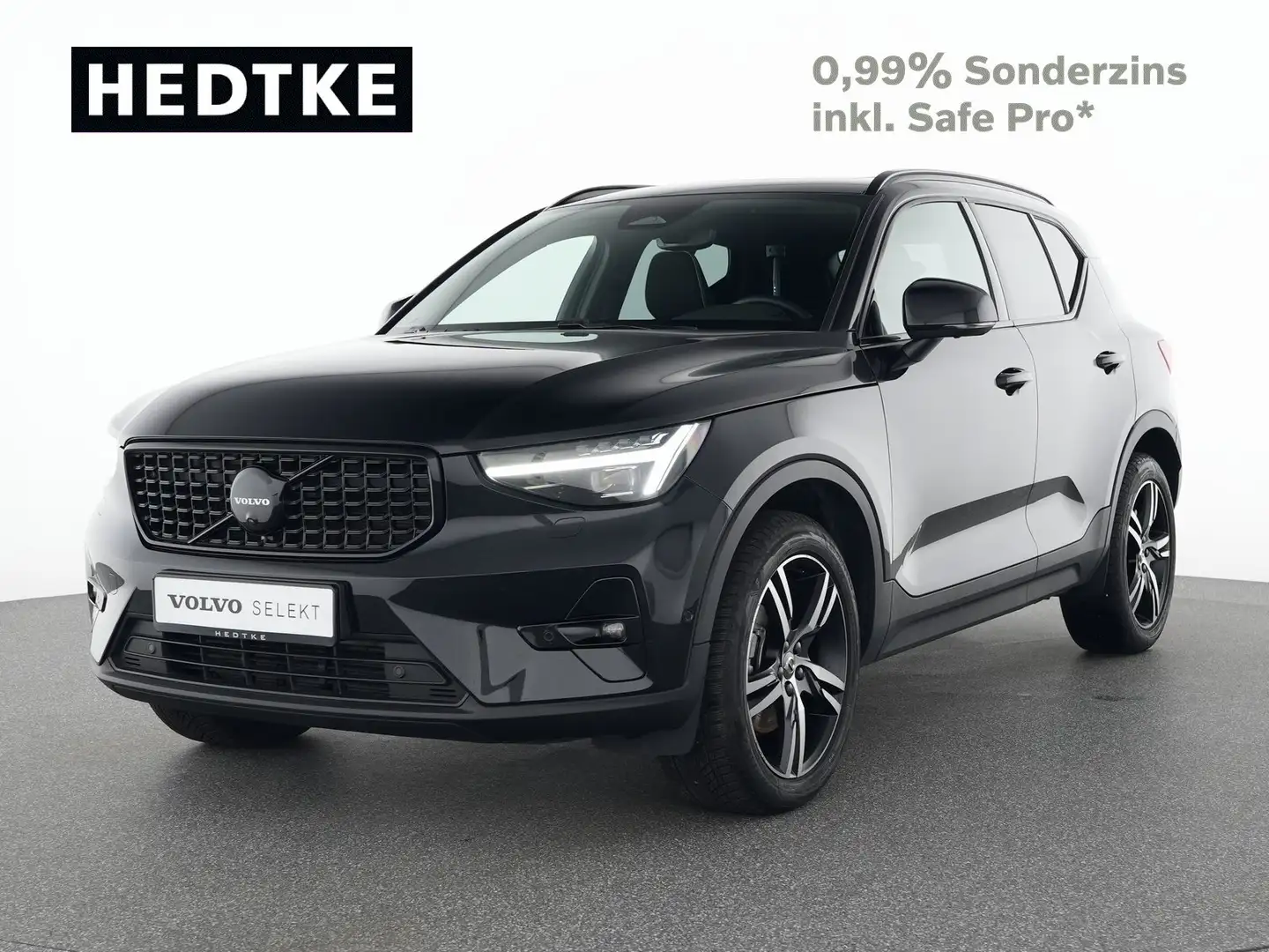 Volvo XC40 B4 Ultra Black Edition 20"+PIXEL-LED+360° Schwarz - 1
