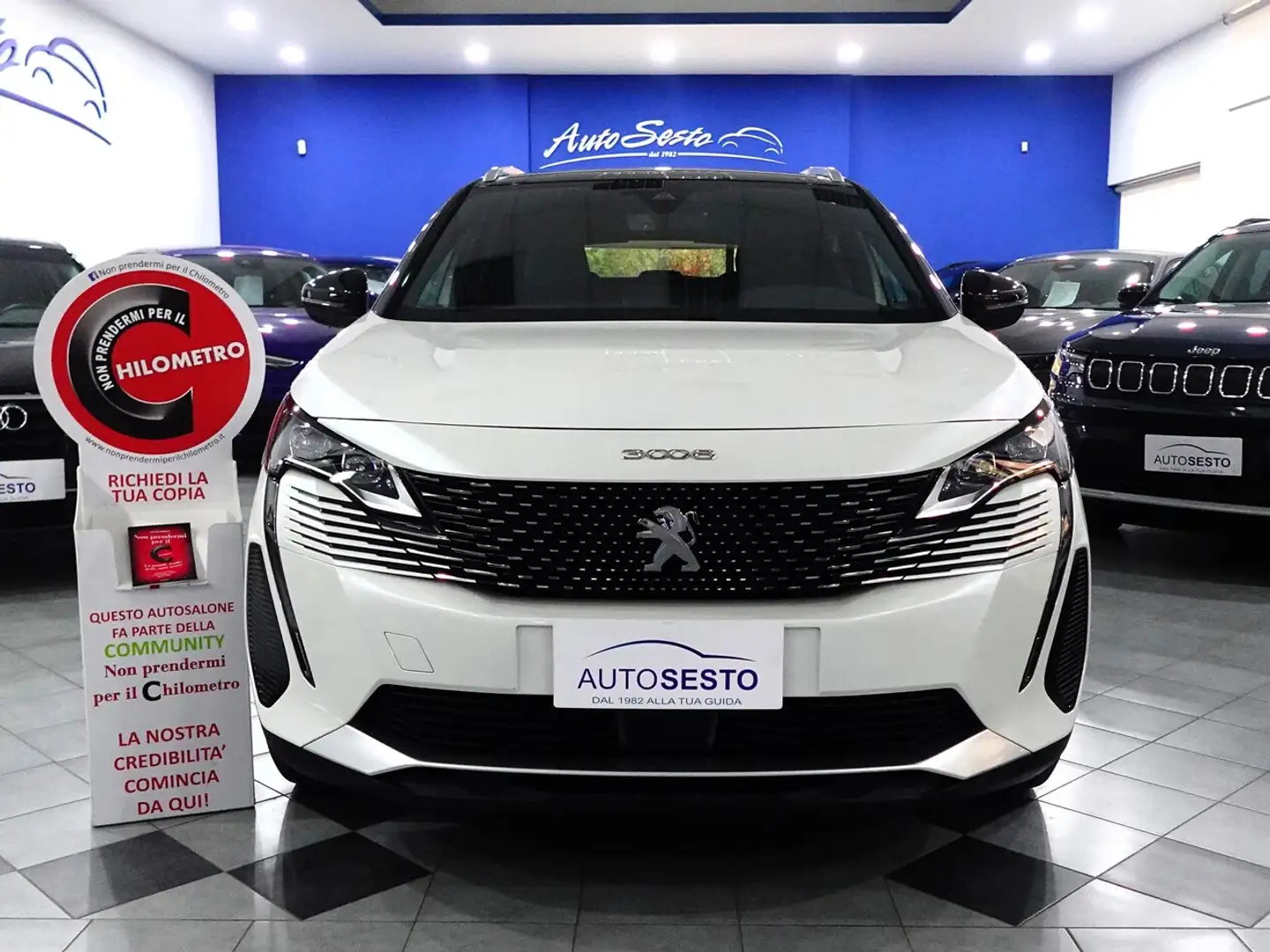 Peugeot 3008 1.5 BlueHDI 130 CV EAT8 GT Wit - 1