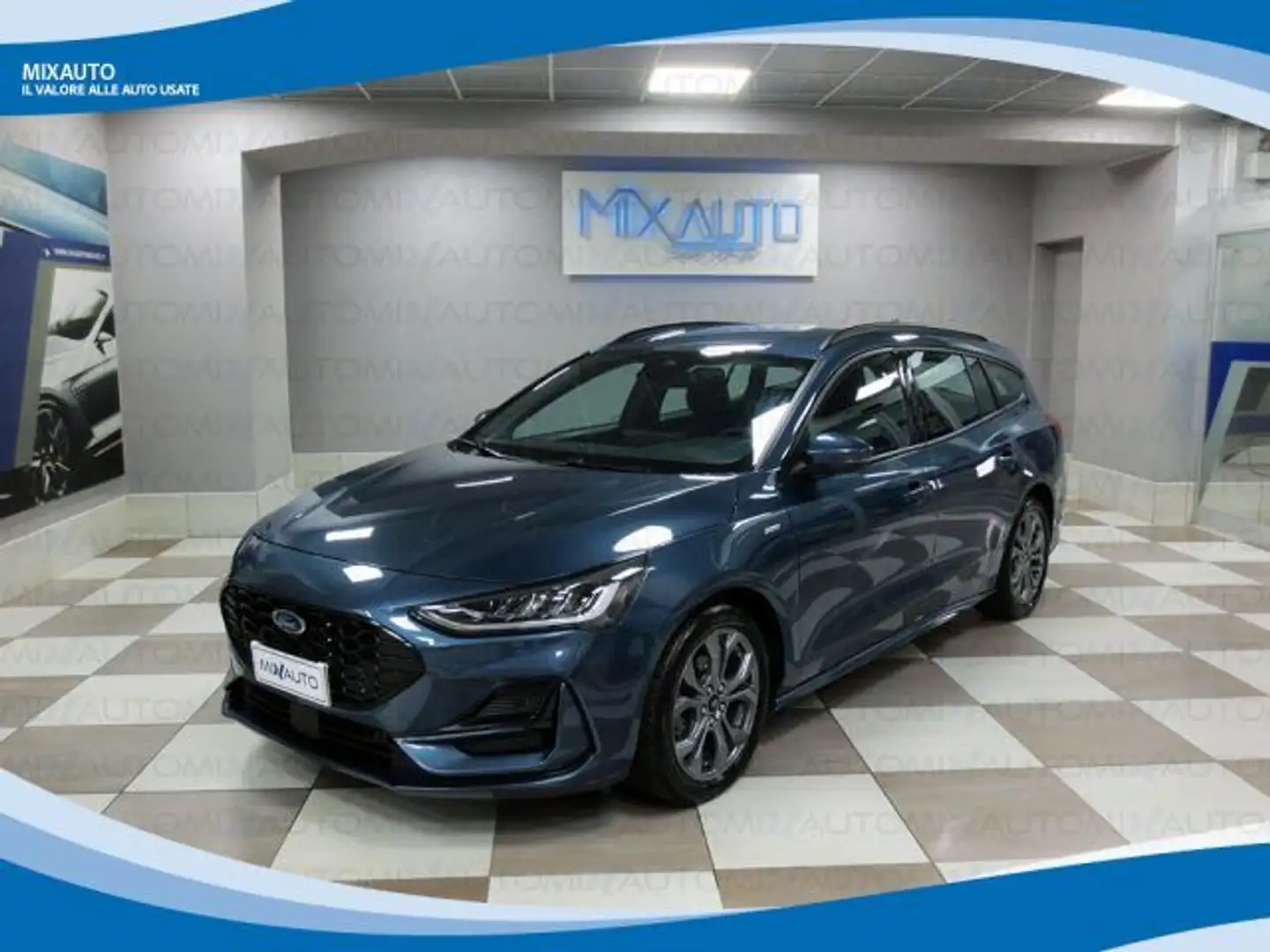 Ford Focus SW 1.0 EcoBoost H 125cv ST Line Powershift EU6 Grigio - 1
