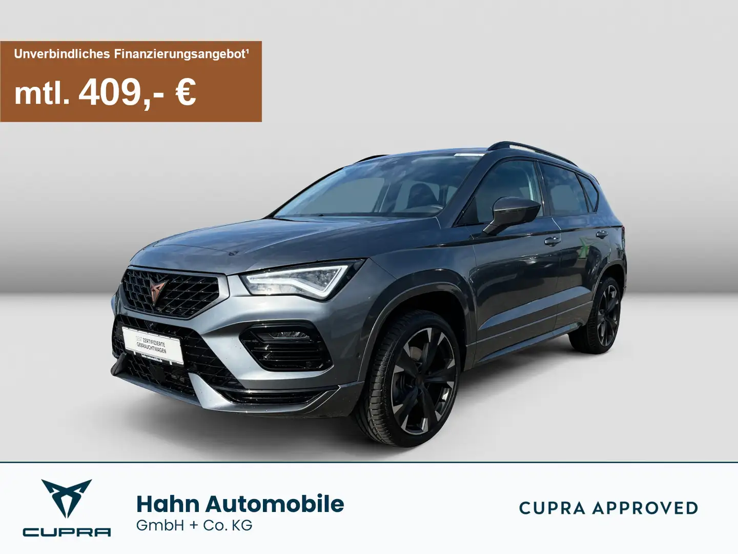 CUPRA Ateca 1.5TSI DSG ACC AHK AREA VIEW LED NAVI APP Grau - 1