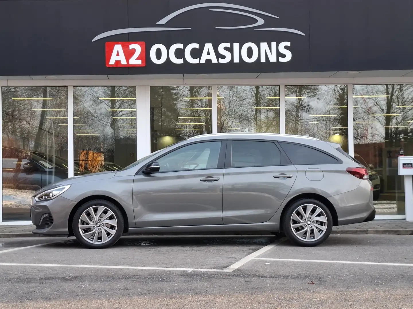 Hyundai i30 Wagon 1.4 T Automaat Apple carplay/Androidauto/Cam Gris - 2