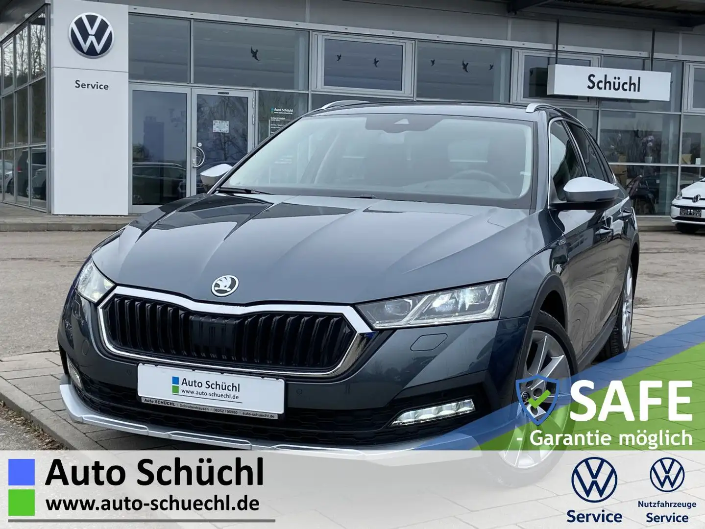 Skoda Octavia Scout 2.0 TDI DSG 4x4 18"+AHK+EL.HECK+NA Grau - 1
