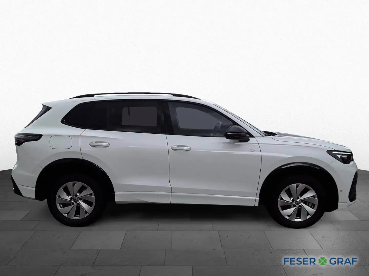 Volkswagen Tiguan 2.0 TDI DSG 4M R-Line AHK NAVI PANO Weiß - 2