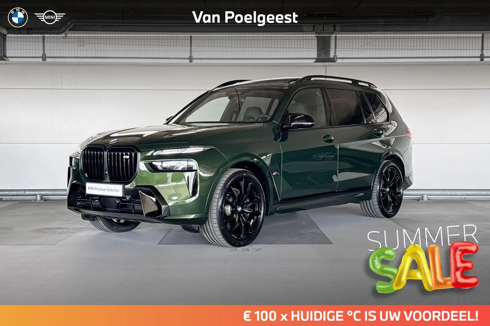 BMW X7 M60i xDrive | Summer Sale 100 Zelená - 1