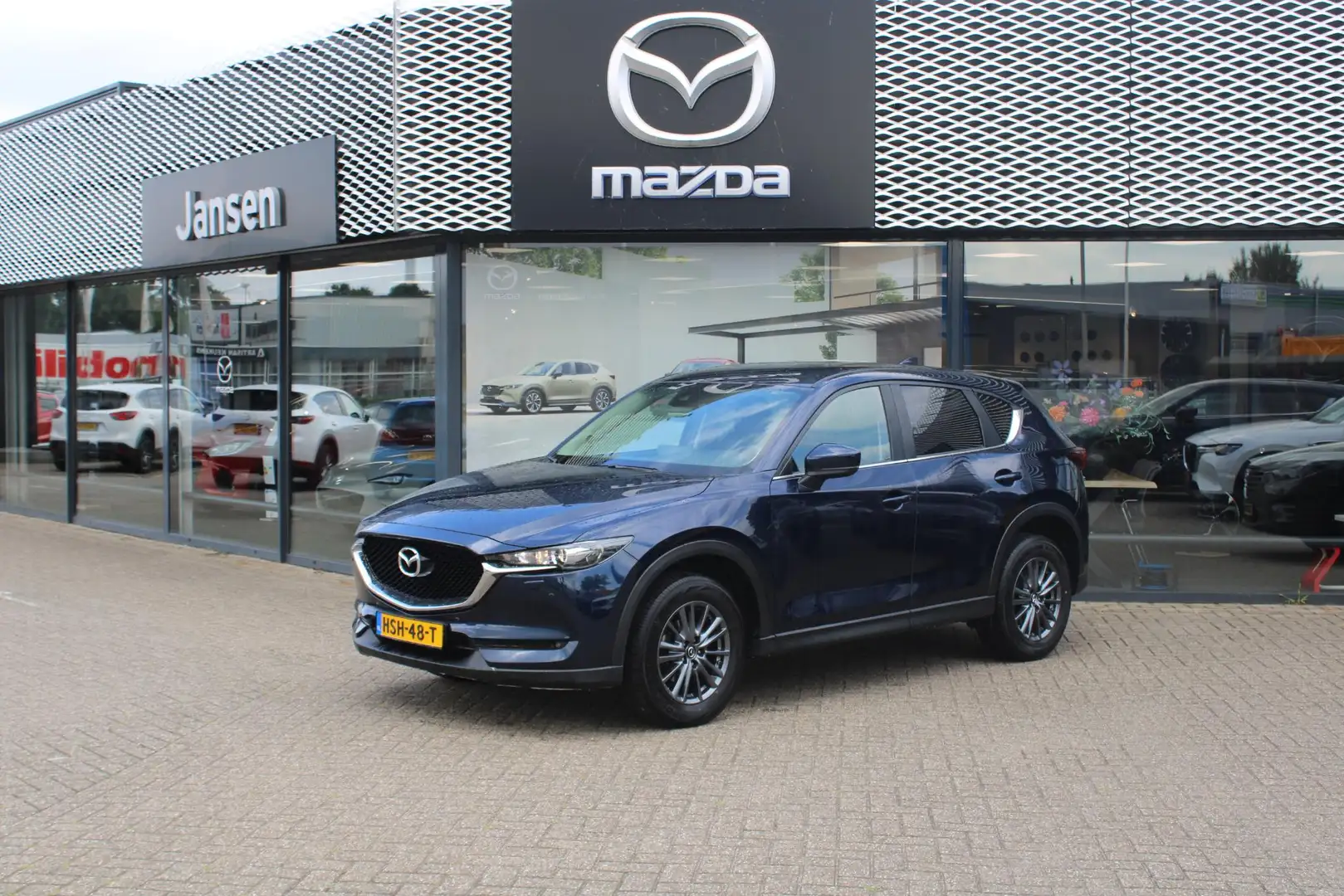 Mazda CX-5 2.0 SkyActiv-G 165 Comfort , Apple Carplay, Cruise Blauw - 2