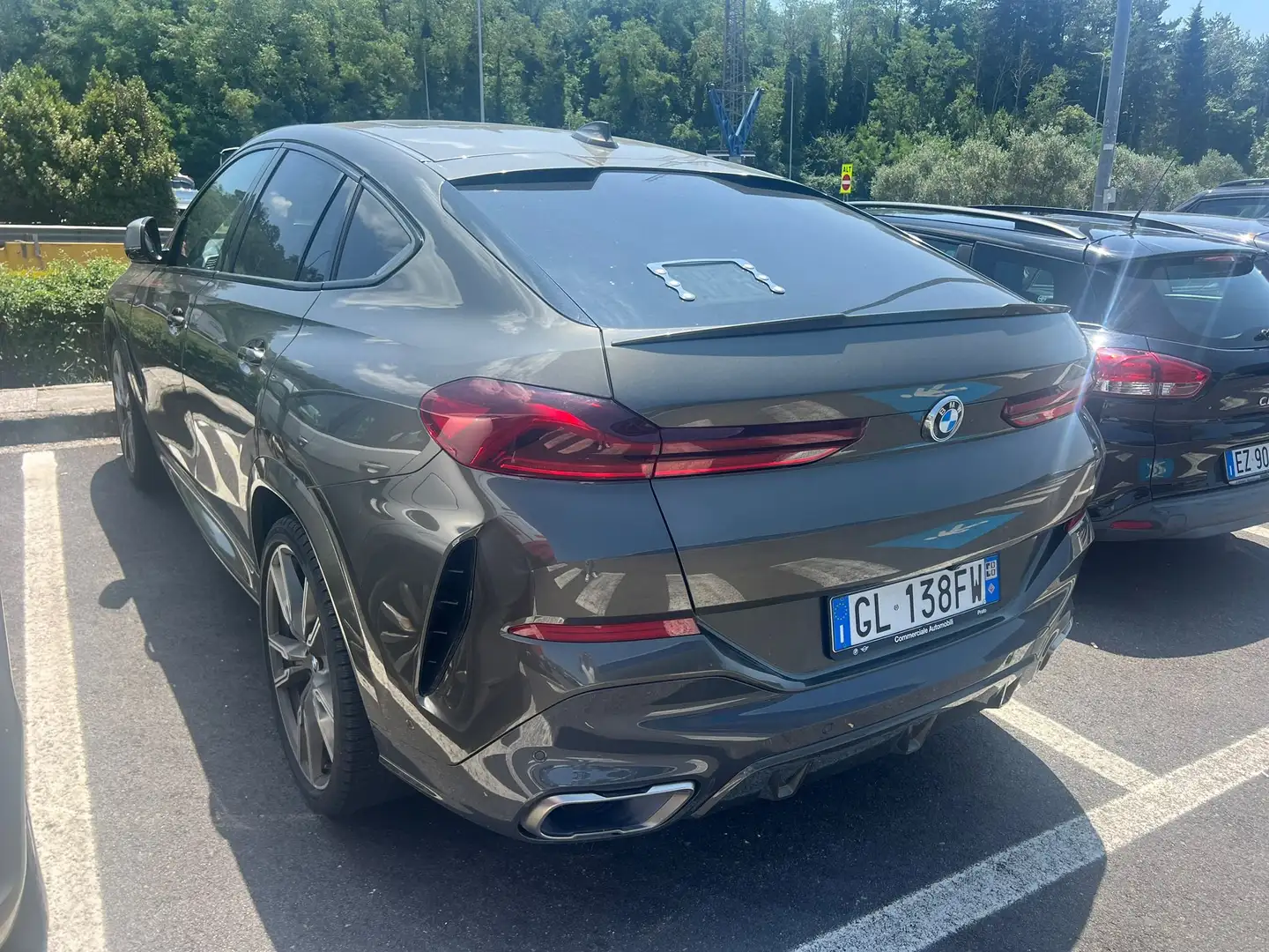 BMW X6 M X6 G06 M50d auto FULL OPTIONAL Verde - 2