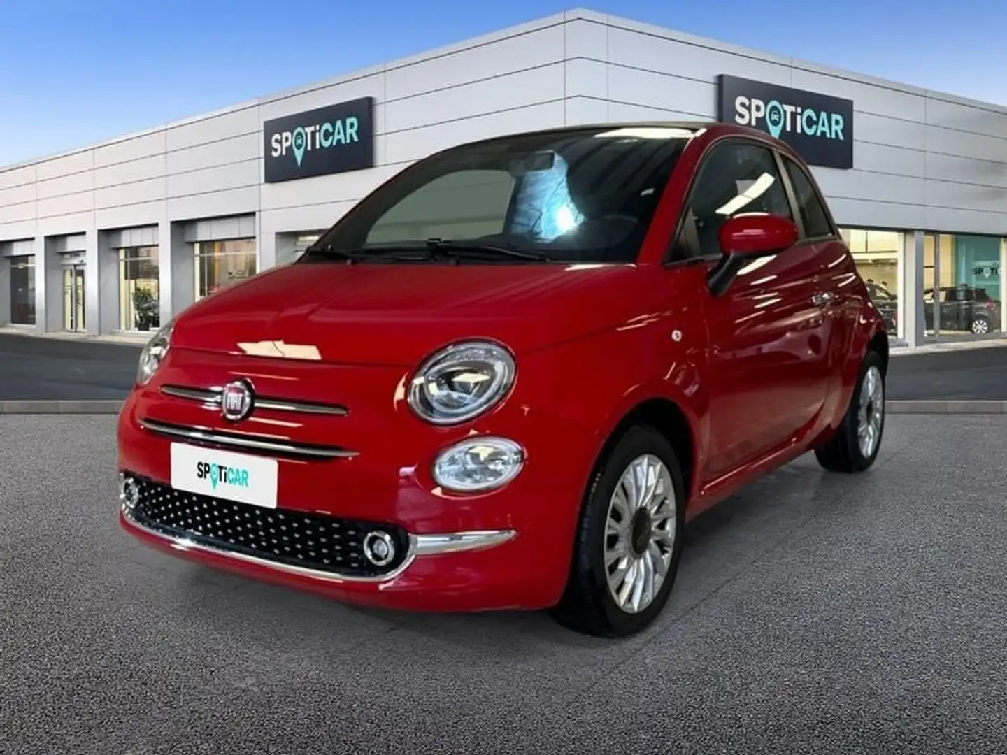 Fiat 500C 1.0 70cv Ibrido Dolcevita Rosso - 1