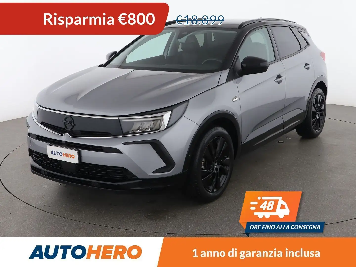 Opel Grandland X 1.5 CDTI GS Line aut Argento - 1