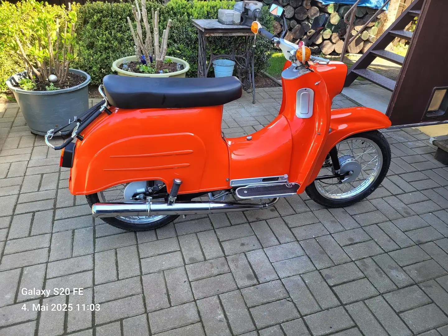 Simson S 51 Schwalbe Roşu - 1
