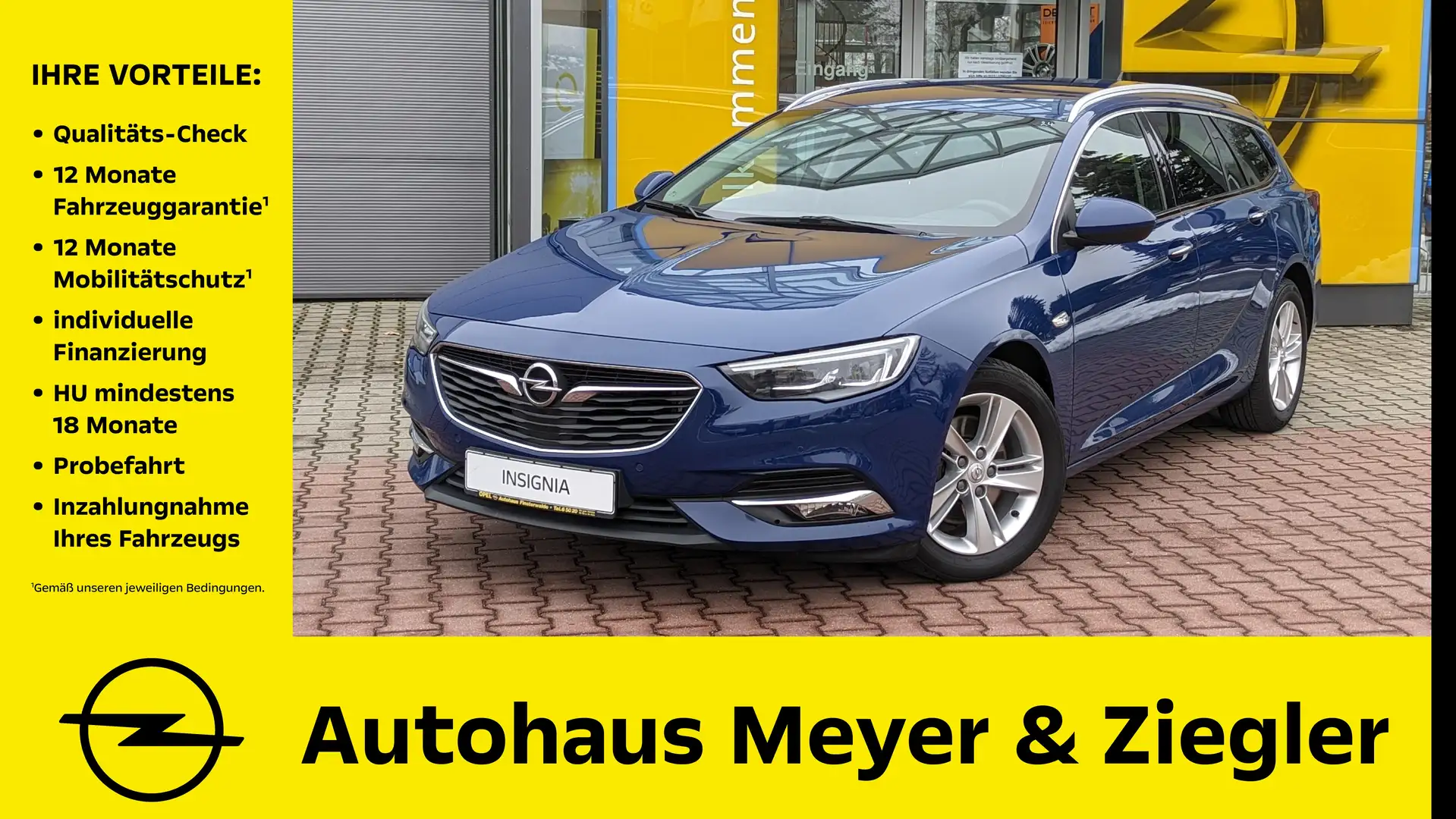 Opel Insignia Sports Tourer 2.0 Diesel Aut. Business Innovation Blau - 1