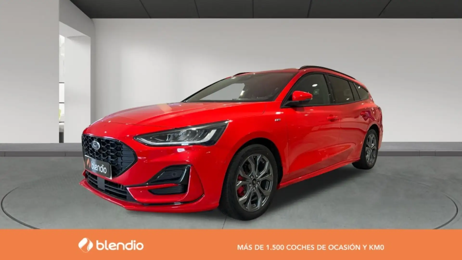 Ford Focus 1.0 ECOBOOST MHEV 92KW ST-LINE 125 5P Rojo - 1