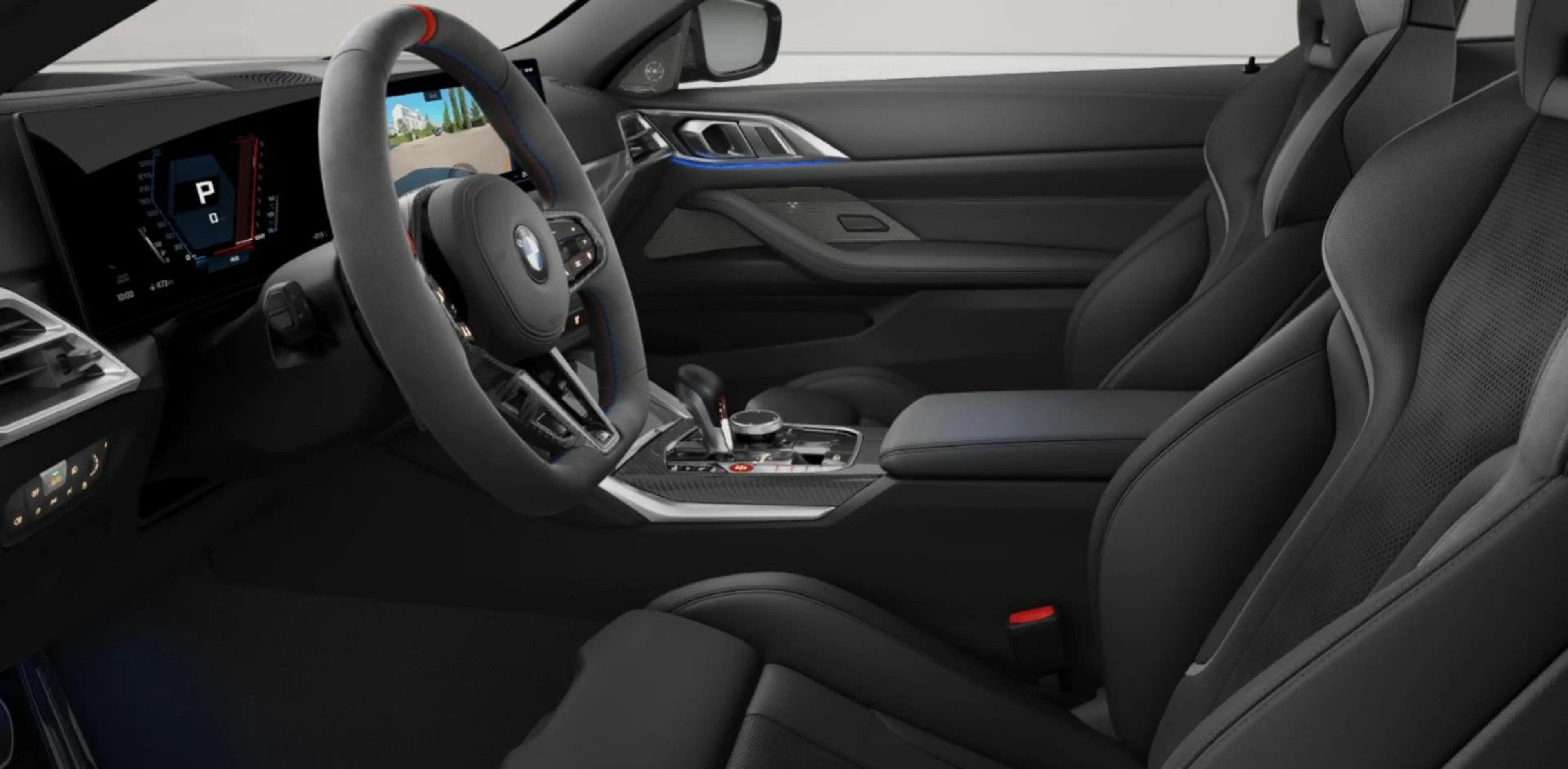 BMW M4 COUPE. ALPINWEISS UNI. VOLL. LEDER BLACK. — photo 9