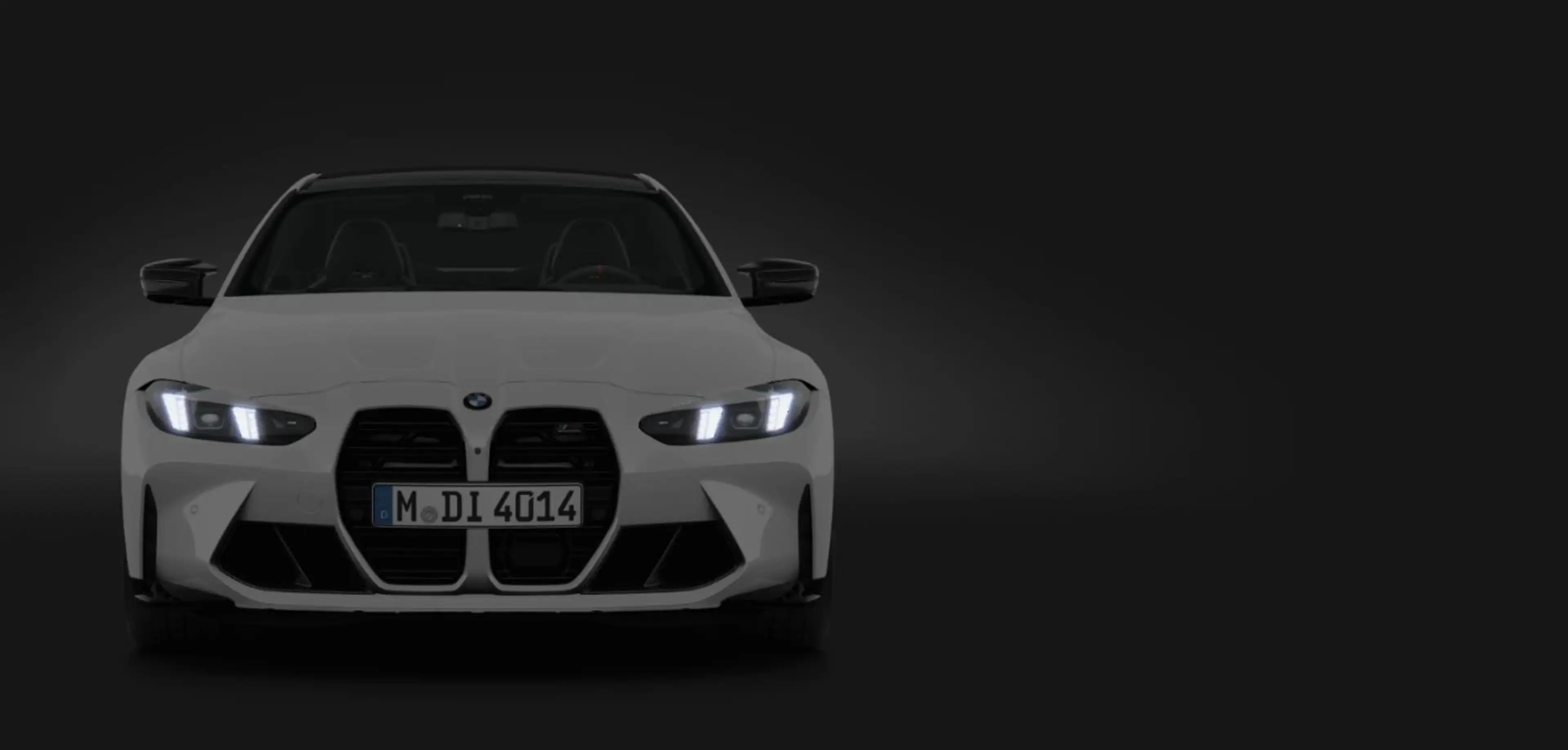 BMW M4 COUPE. ALPINWEISS UNI. VOLL. LEDER BLACK. — photo 2