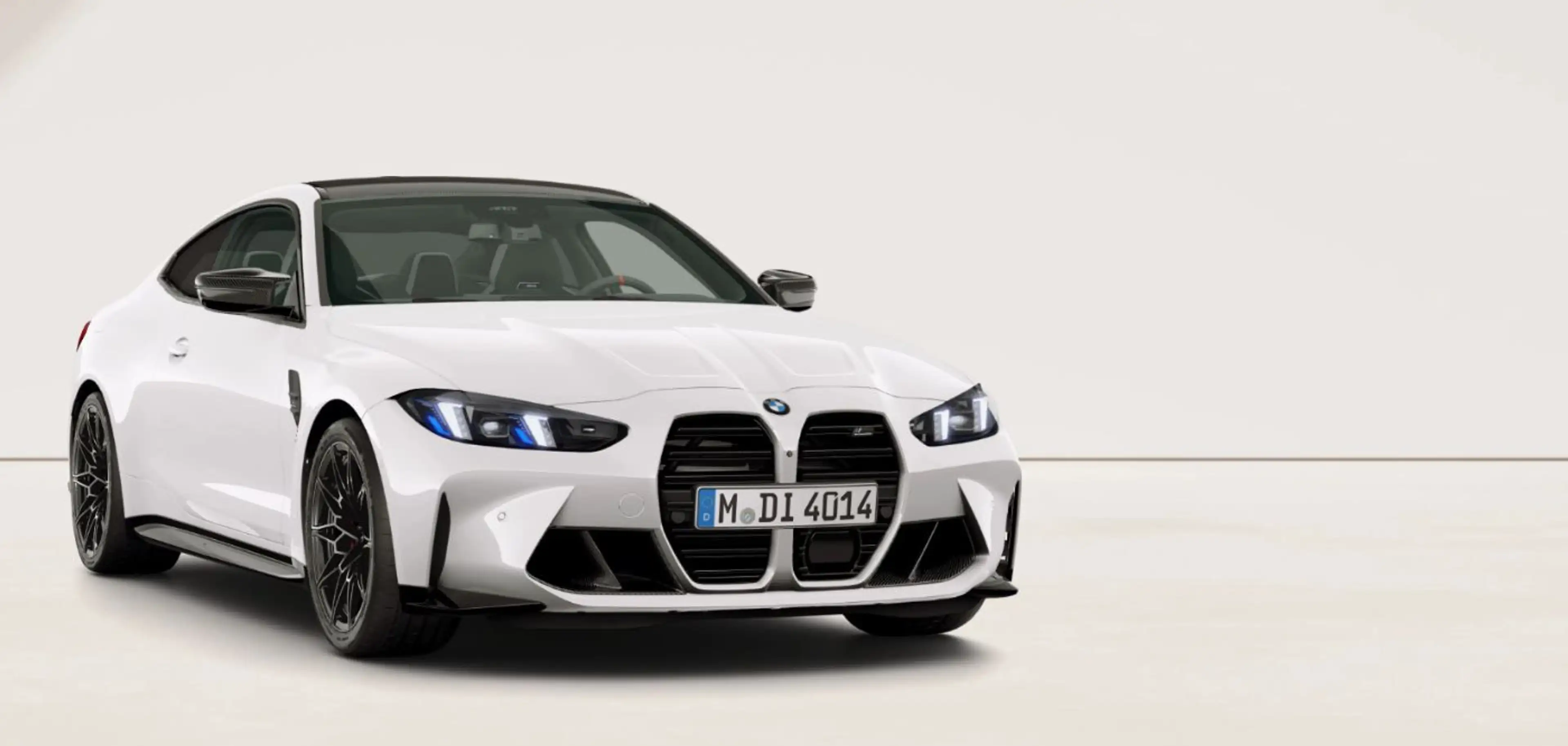 BMW M4 COUPE. ALPINWEISS UNI. VOLL. LEDER BLACK. — photo 3