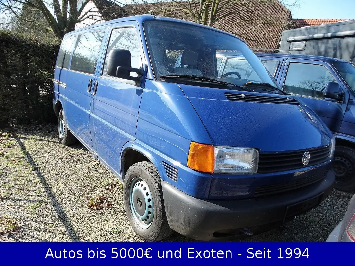 Volkswagen T4 2.5 TDI ACV - 1.Hand - Wenig KM Blau - 1
