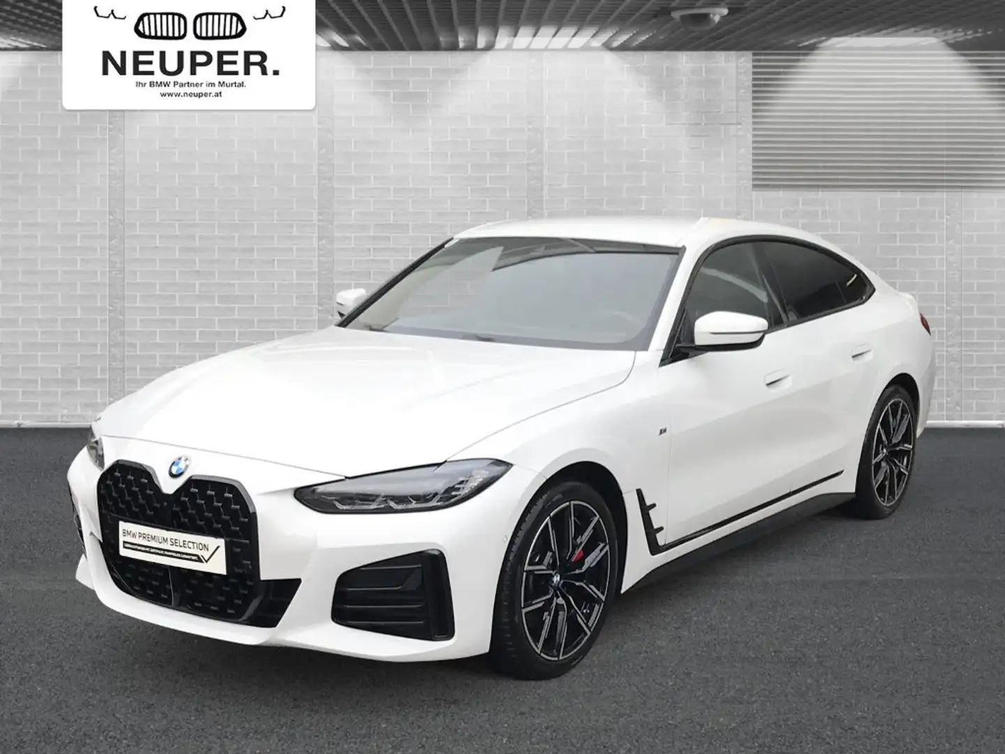 BMW 420 d xDrive Weiß - 1