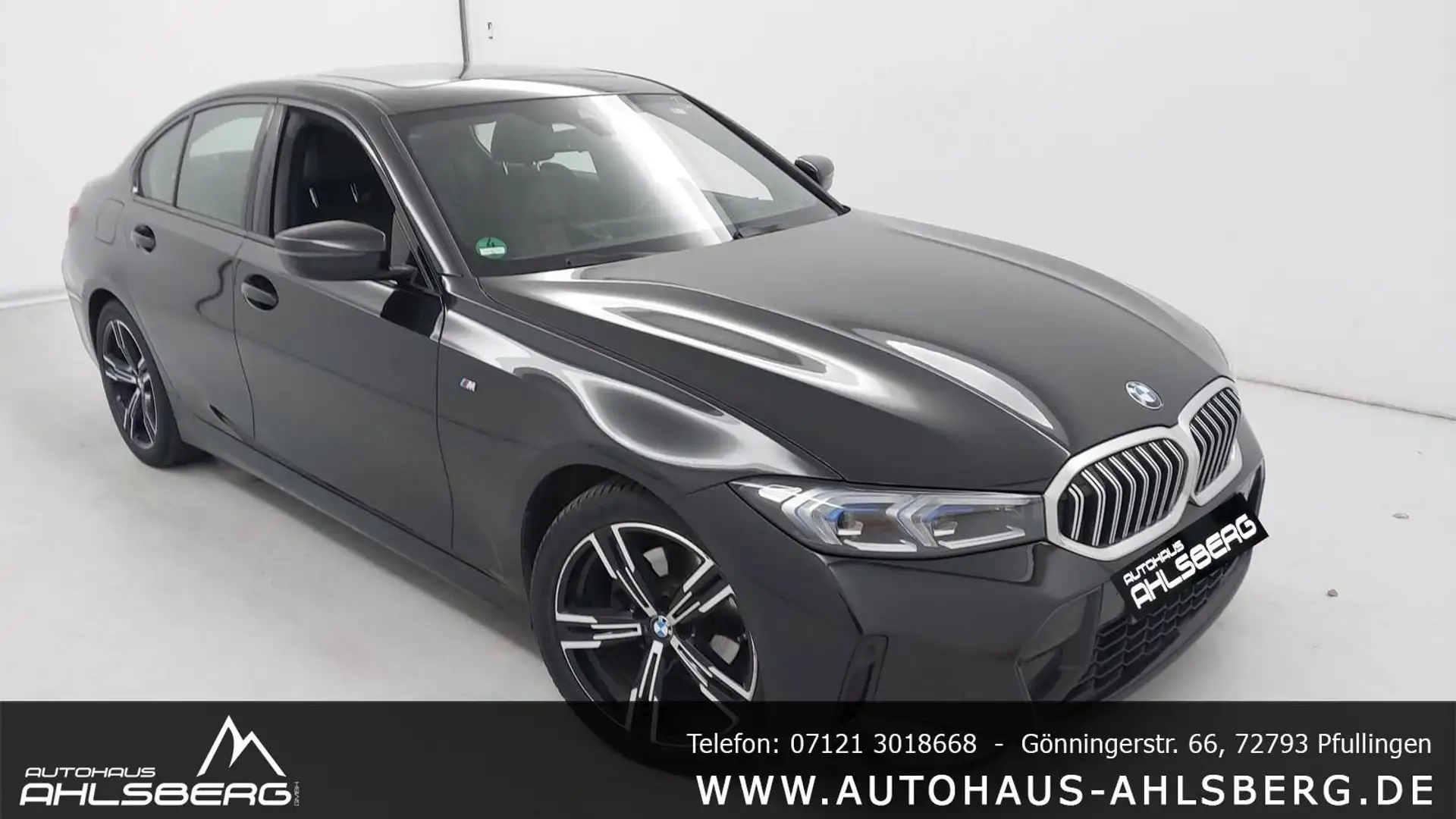 BMW 320 XD M SPORT/SHADOW/ WIDES./GSD/HUD/CAR-PLAY/LEDER Noir - 2