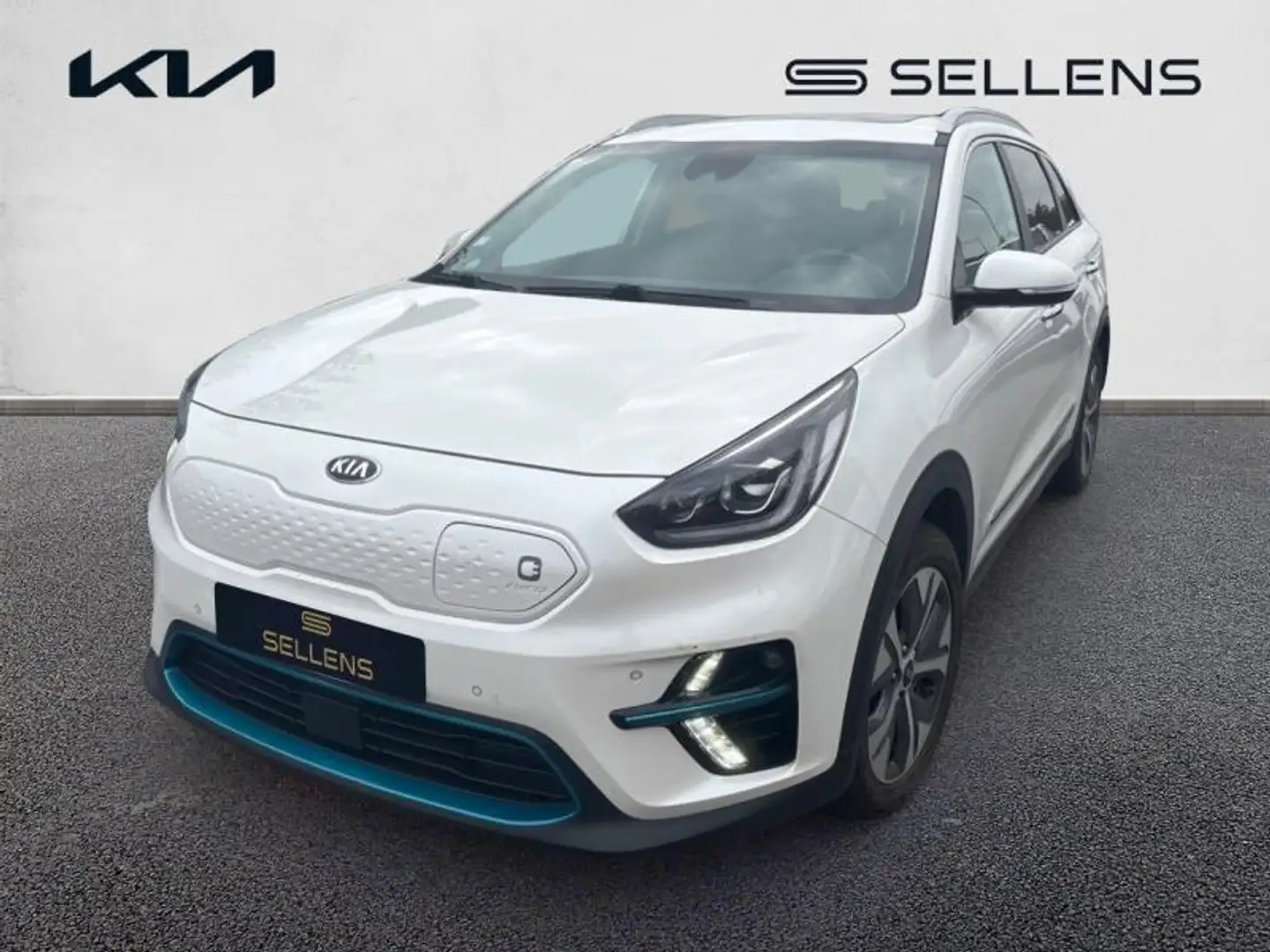 Kia e-Niro e-Premium 204ch Blanc - 1