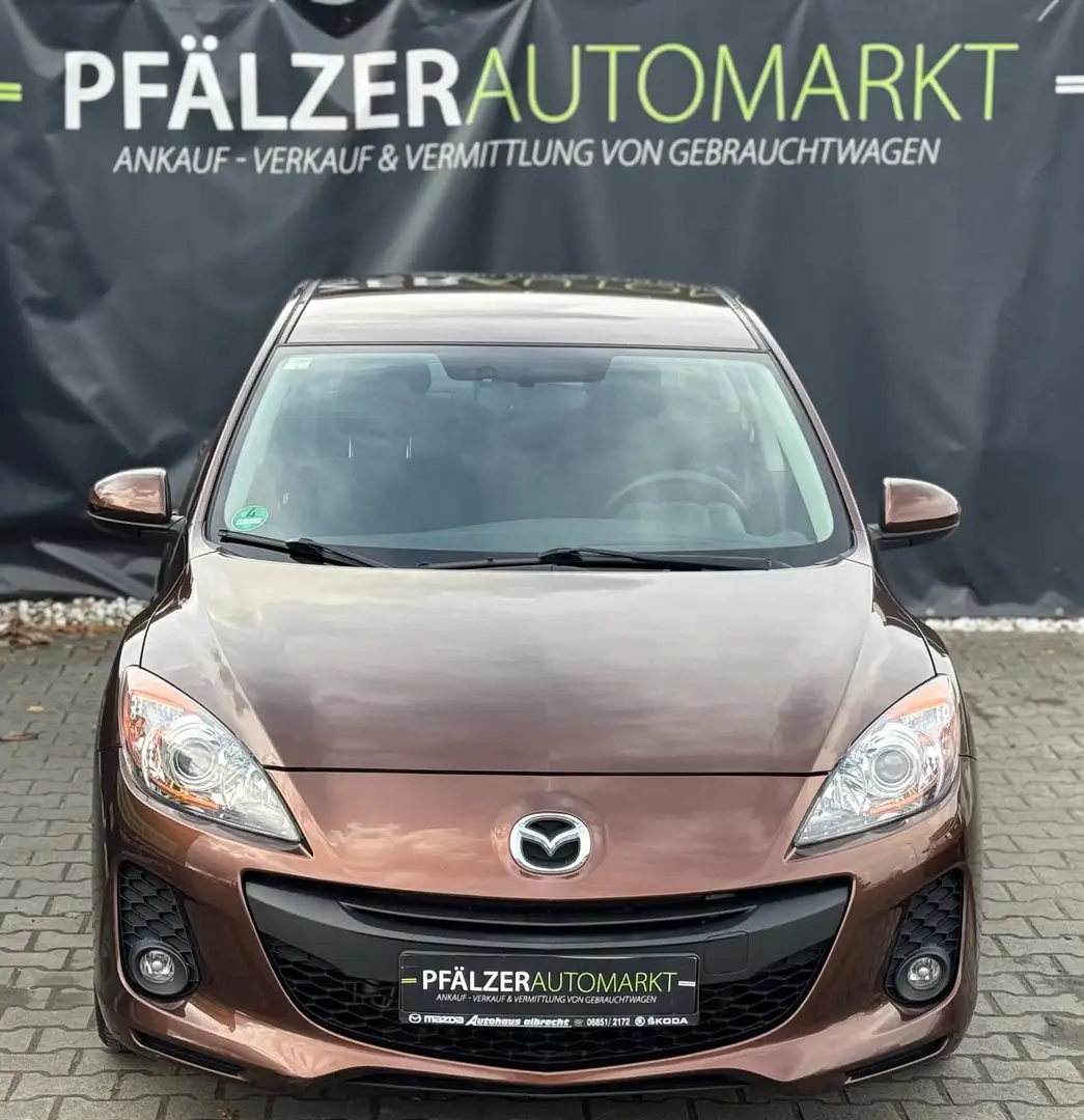 Mazda 3 Edition 95.000 km Sitzheizung PDC Klimaautomatik Braun - 2