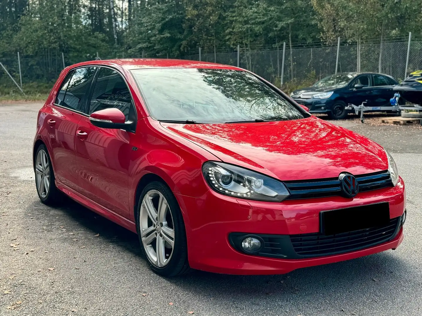 Volkswagen Golf 1.4+TSI+122+Carat+DSG7 Rouge - 2