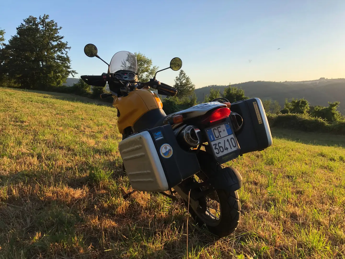 BMW F 650 GS Sárga - 1