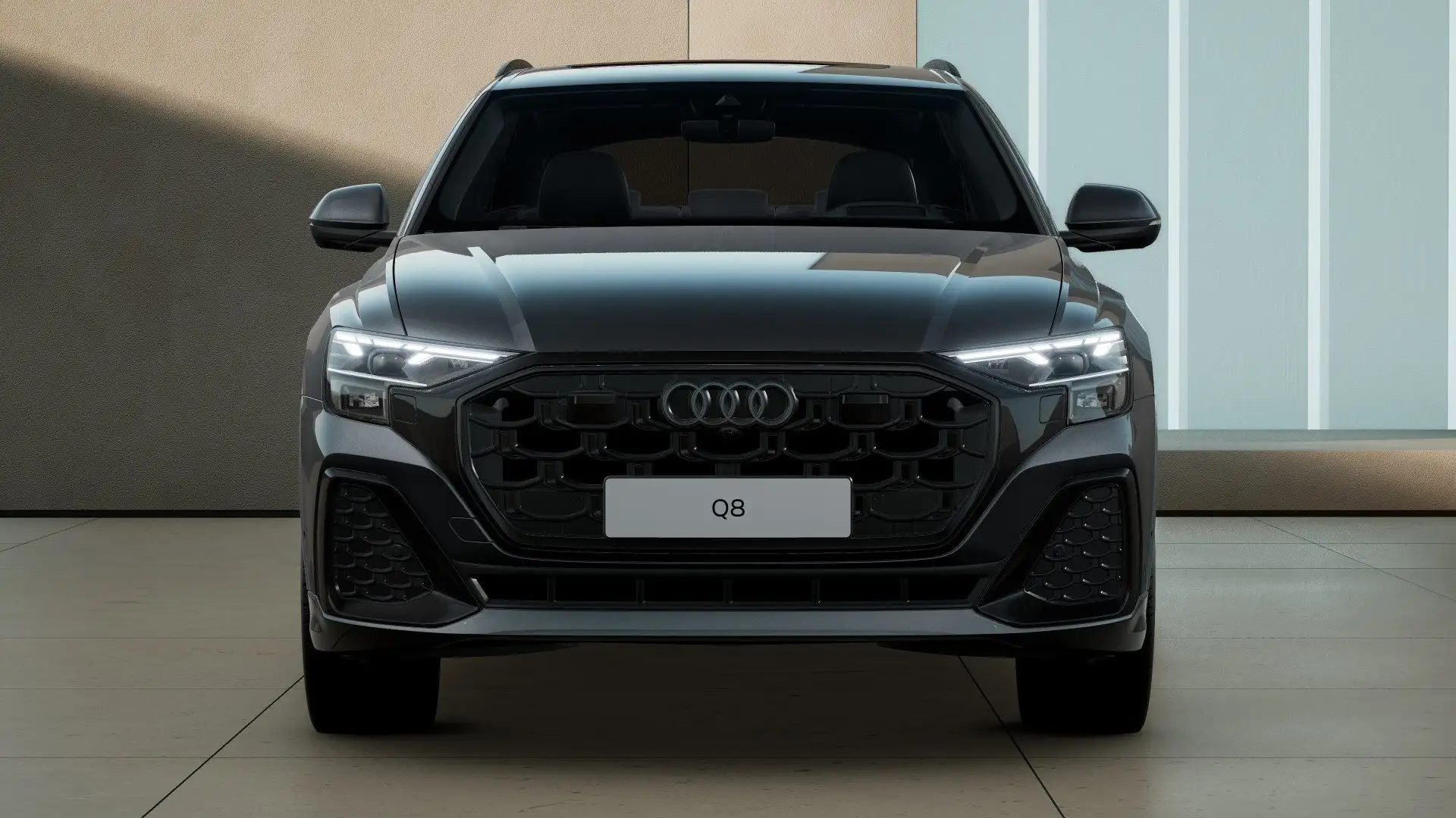 Audi Q8 50 TDI qu S line AHK PANO 22" MATRIX HuD Grau - 2
