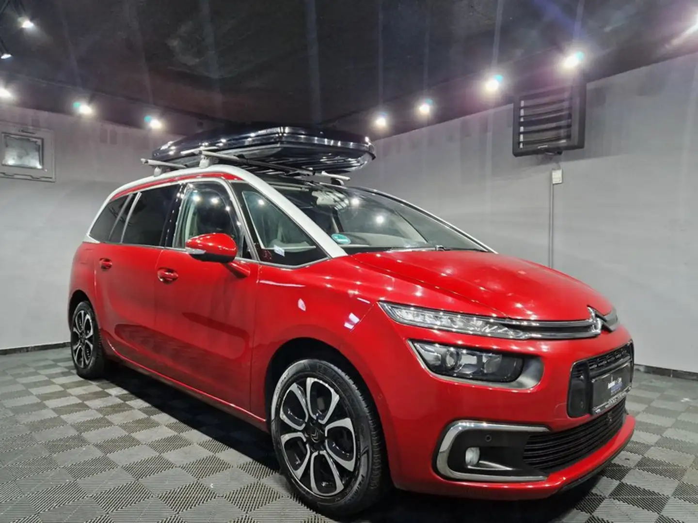 Citroen Grand C4 SpaceTourer Shine 100 Jahre Citroen Sondermodell7 SITZER|LEDER Rot - 2