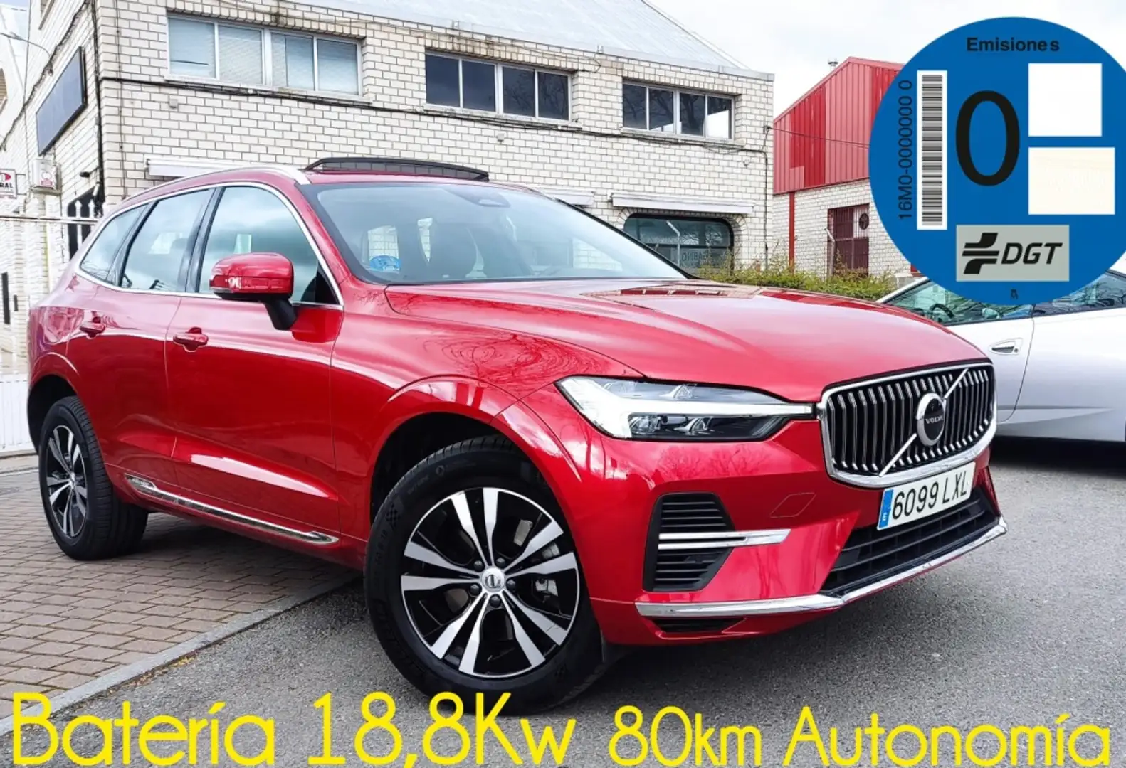 Volvo XC60 T6 Twin Recharge Inscription Rojo - 2