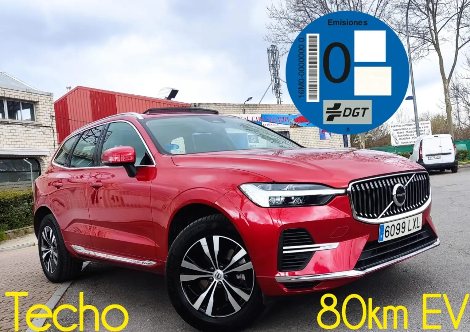 Volvo XC60 T6 Twin Recharge Inscription Rojo - 1