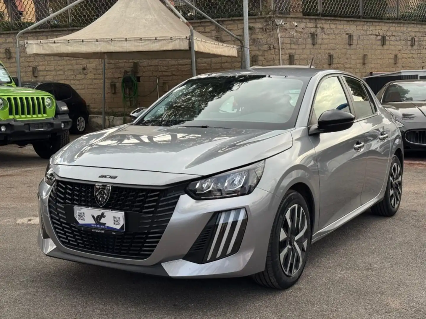 Peugeot 208 PureTech 75 Stop&Start 5 porte Active NEOPATENTATI Gris - 1