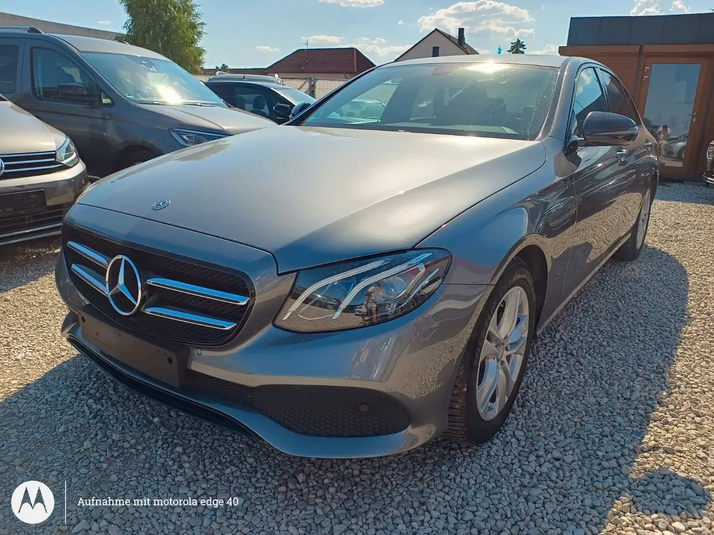 Mercedes-Benz E 220 Lim. E 220 d, Autom, LED, SD, SHZ, RFK Gris - 1