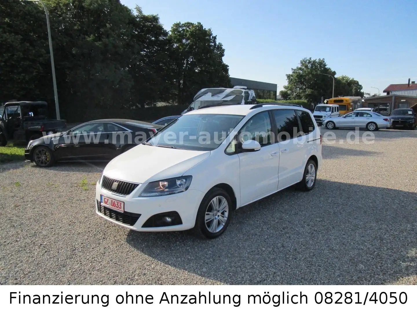 SEAT Alhambra Style*7-Sitze*AHK*SHZ*Kamera*PDC* Weiß - 1