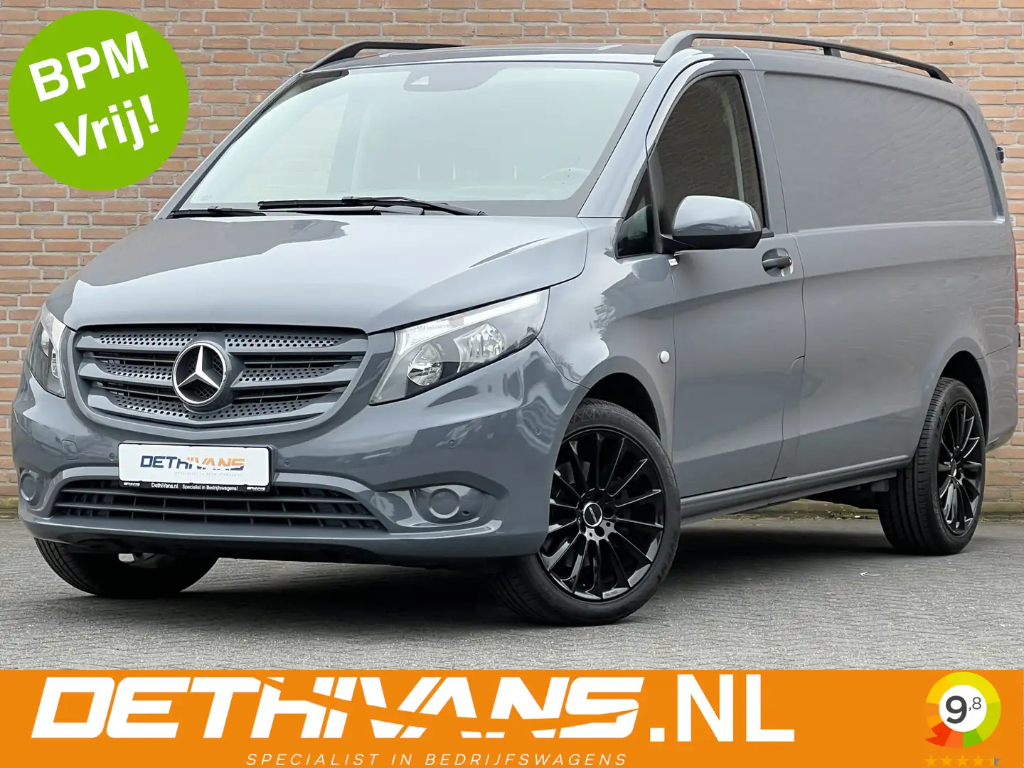 Mercedes-Benz Vito 119CDI 4-Matic 190PK Lang / 7G-Tronic / Cruisecont Gris - 1