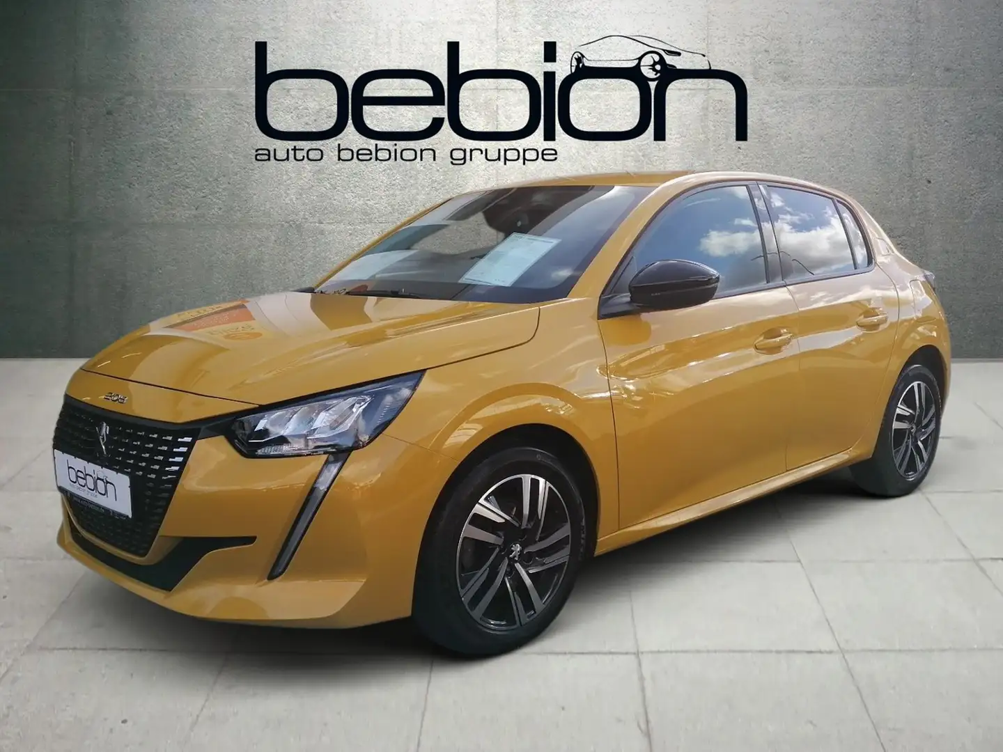 Peugeot 208 1.2 PureTech 100 Allure LED Navi PDC Kamera Gelb - 2