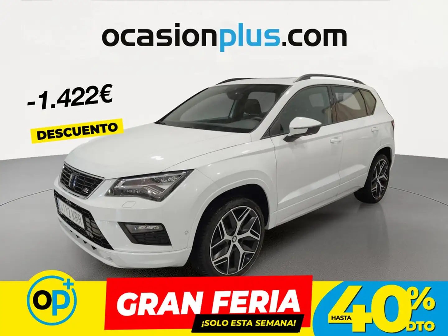 SEAT Ateca 1.5 EcoTSI S&S FR Blanco - 1