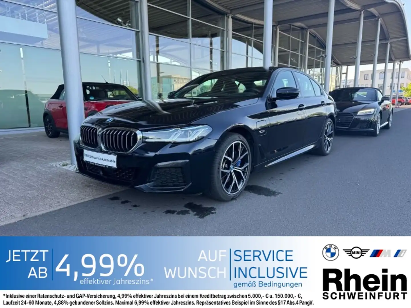 BMW 530 e Lim. M Sport Laser. HedUp. Leder. H&K Noir - 1