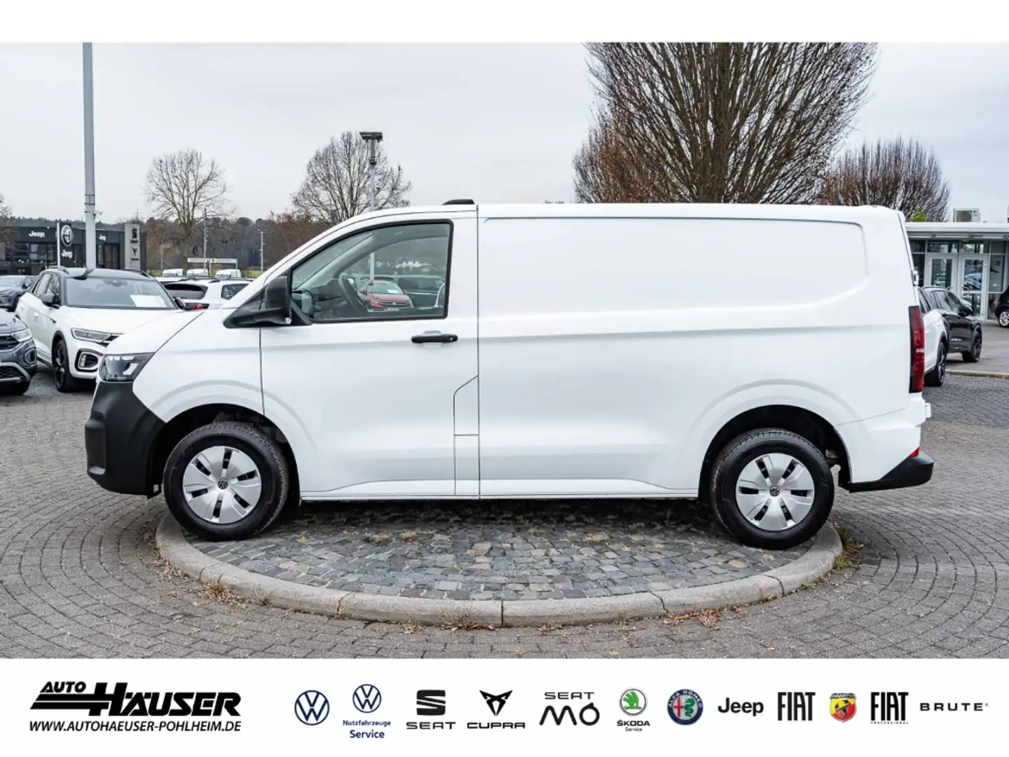 Volkswagen Transporter T7 Kastenwagen KR 2.0 TDI AHKV TEMPOMAT PDC LED KL Weiß - 2