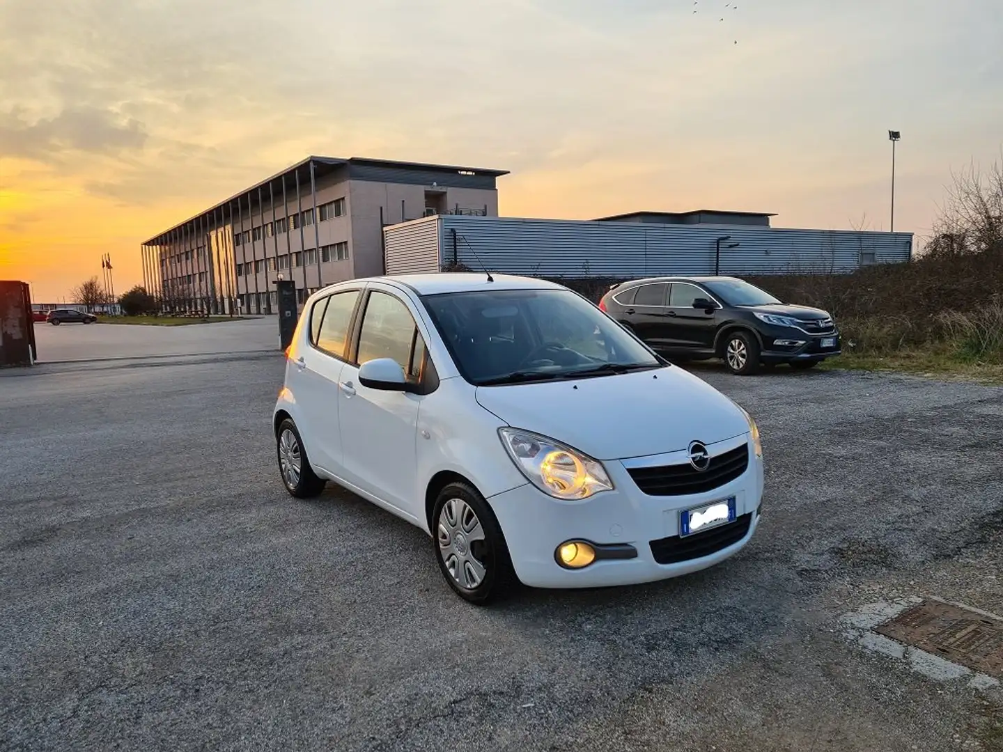 Opel Agila Agila II 2008 1.2 Enjoy 94cv Blanc - 2