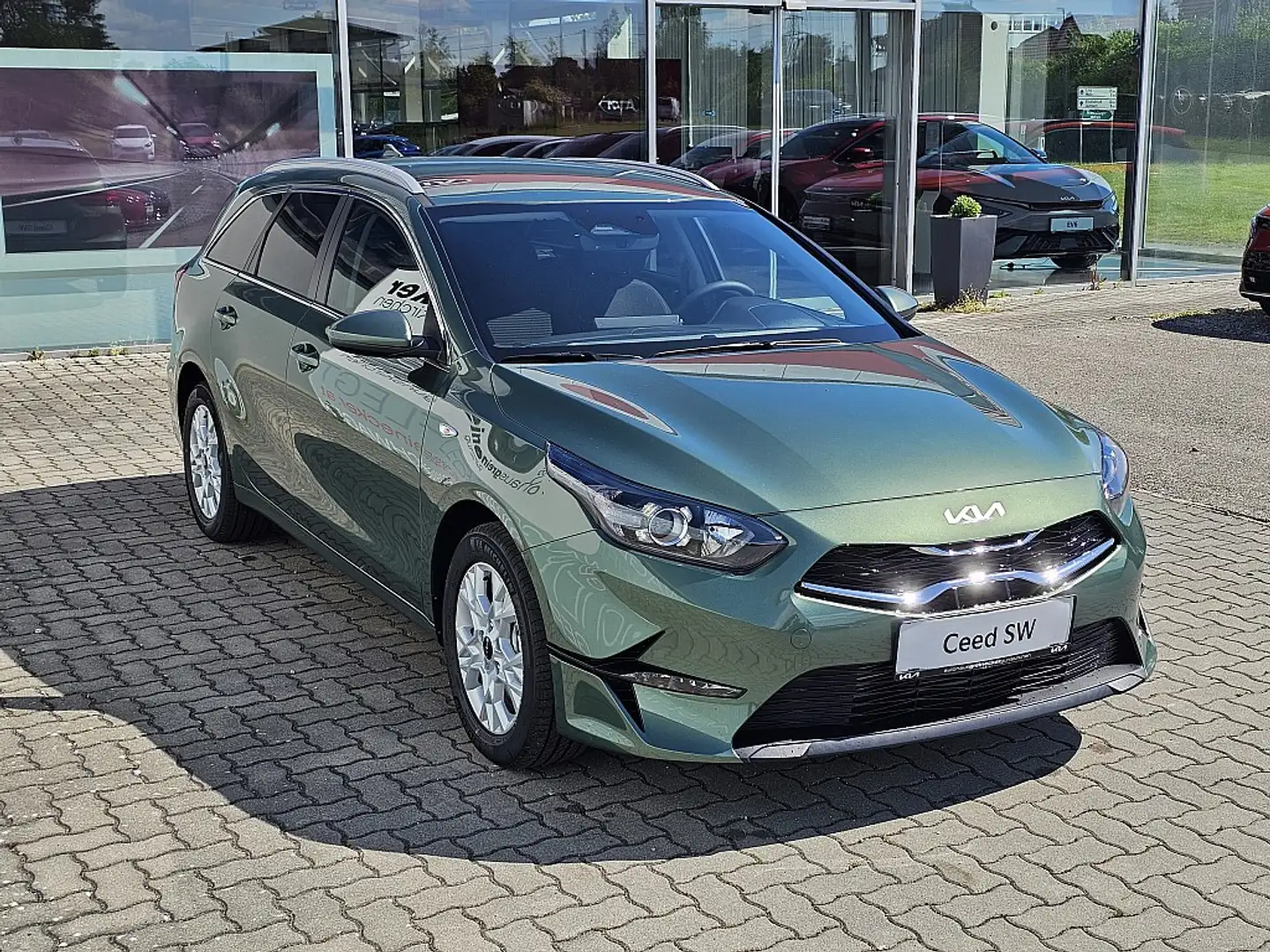 Kia Ceed SW / cee'd SW ceed SW 1,0 T-GDI GPF ISG Silber Grün - 2