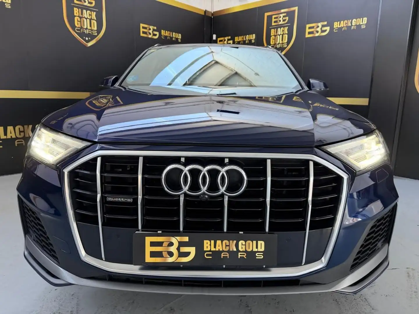 Audi Q7 S line 45 TDI 170kW (232CV) quat. tip. Azul - 2