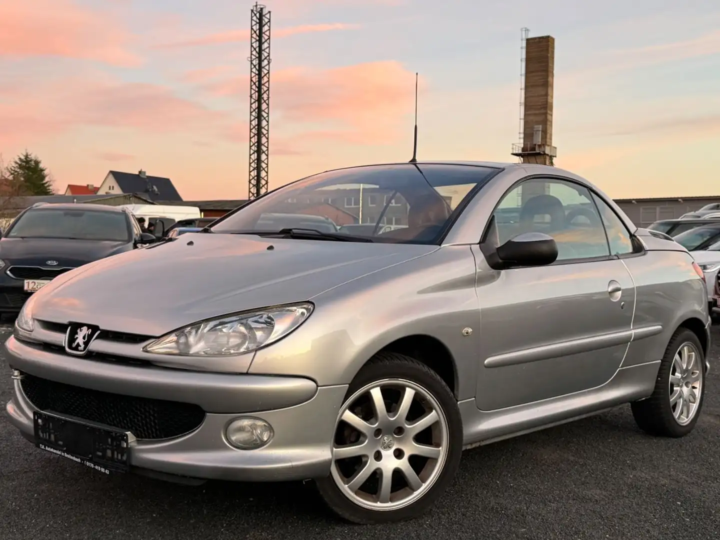 Peugeot 206 Cabriolet CC Filou Grijs - 1