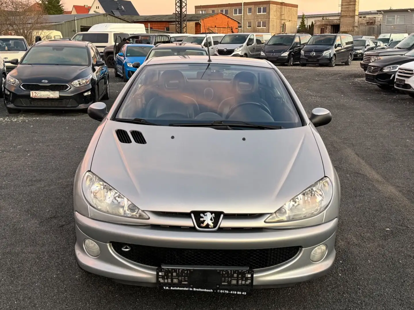 Peugeot 206 Cabriolet CC Filou Grijs - 2