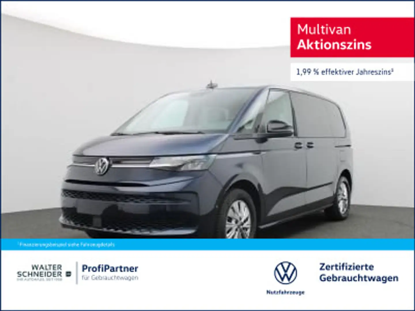 Volkswagen T7 Multivan T7 Multivan 2.0 TDI DSG Life 7-Sitzer Vis-a-Vis Blau - 1